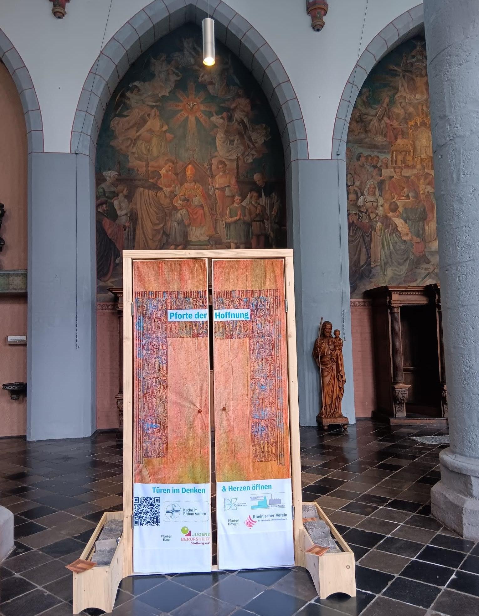 Pforte (Jugendwerkstatt Stolberg)  in der Citykirche